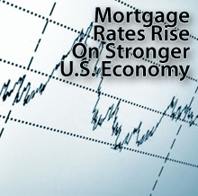 Rates rising on economy