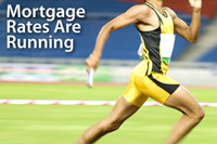 Mortgage rates are running