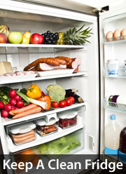 Clean refrigerator