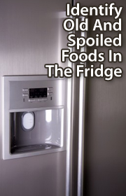 Throw out spoiled foods