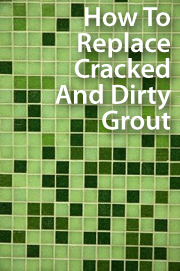 How to replace grout