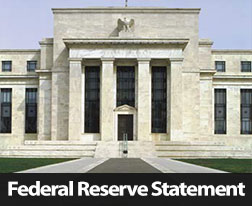 FOMC Statement Quantitative Easing Tapered by 10 Billion